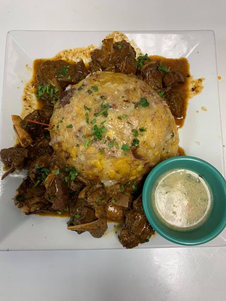 Order chivo guisado Mofongo food online from Punta Cana store, Pikesville on bringmethat.com