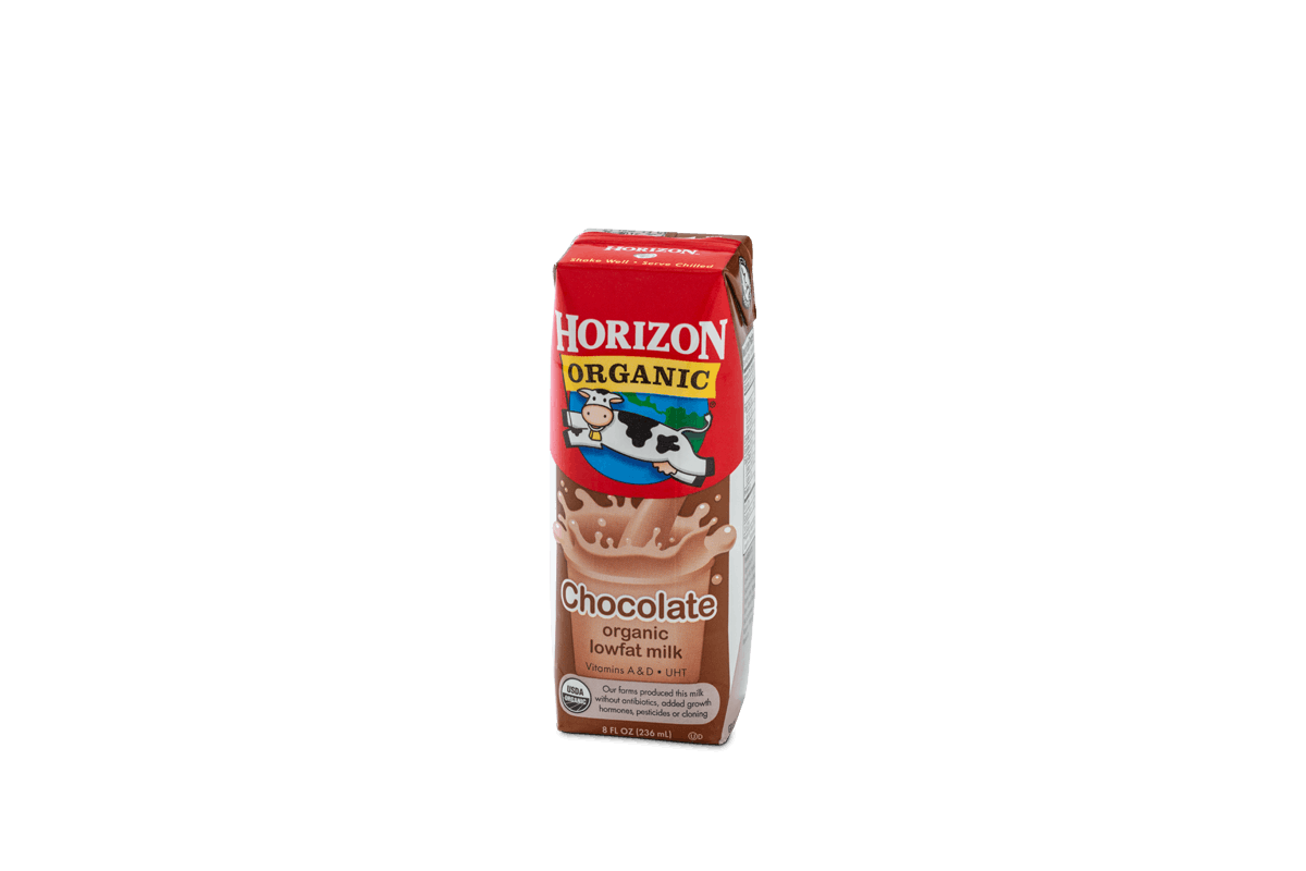 Order Organic Lowfat Chocolate Milk  food online from Noodles & Company store, Iowa City on bringmethat.com