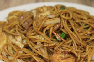 Order Shrimp Lo Mein (No Rice)  food online from Asian House store, Overland Park on bringmethat.com