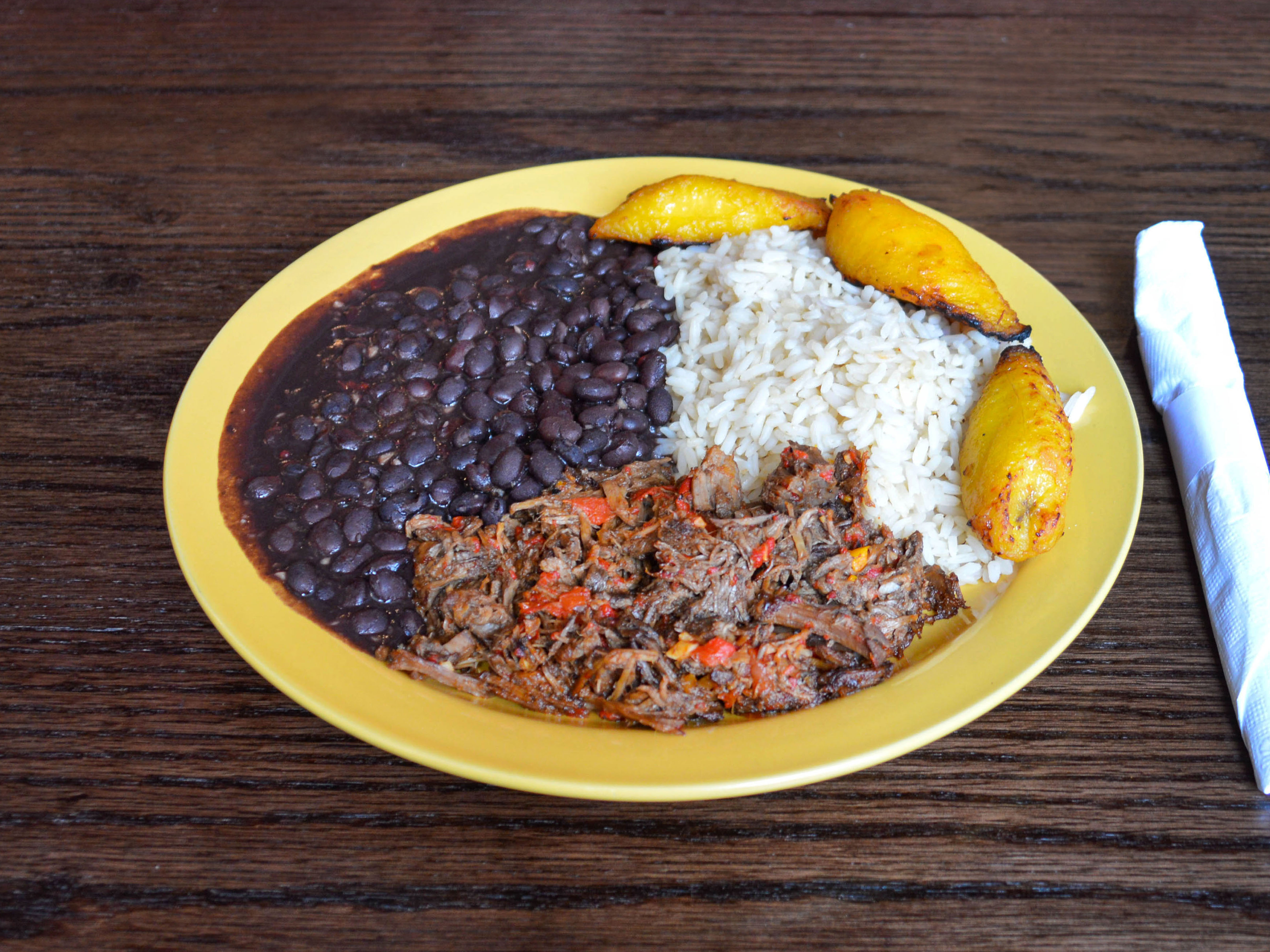 Order Pabellón Criollo food online from Leonore Restaurant store, Roanoke on bringmethat.com