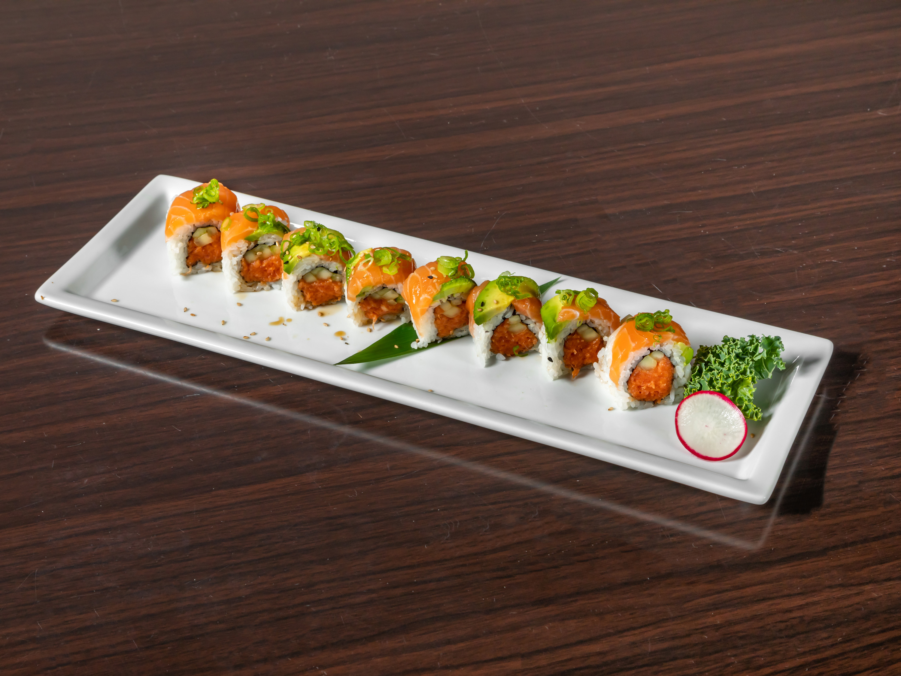 Order Sunkist Roll  food online from Hotto Sushi store, Orange on bringmethat.com