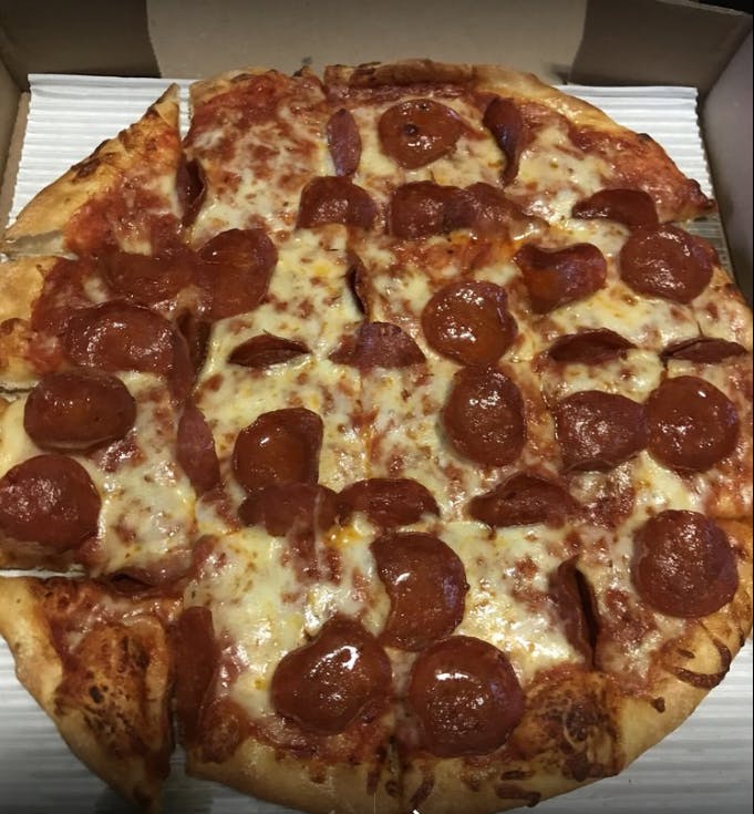 Order Cheese Pizza - 10'' food online from Sparano's Pizza store, Columbus on bringmethat.com
