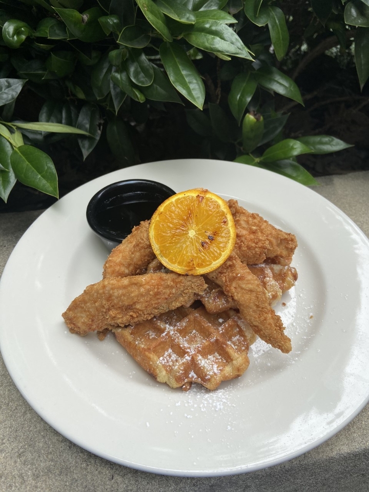 Order Chicken & Waffles food online from Hudson Grille- Kennesaw store, Kennesaw on bringmethat.com
