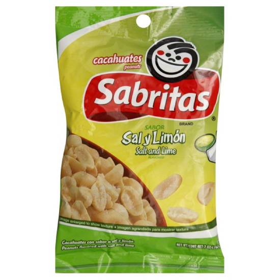 Order Sabritas Salt And Lime Peanuts food online from Lone Star store, Sunnyvale on bringmethat.com