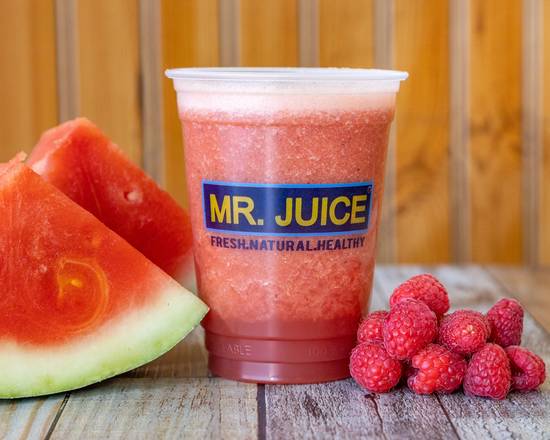 Order Watermelon and Raspberry Smoothie food online from Mr Juice store, Los Angeles on bringmethat.com