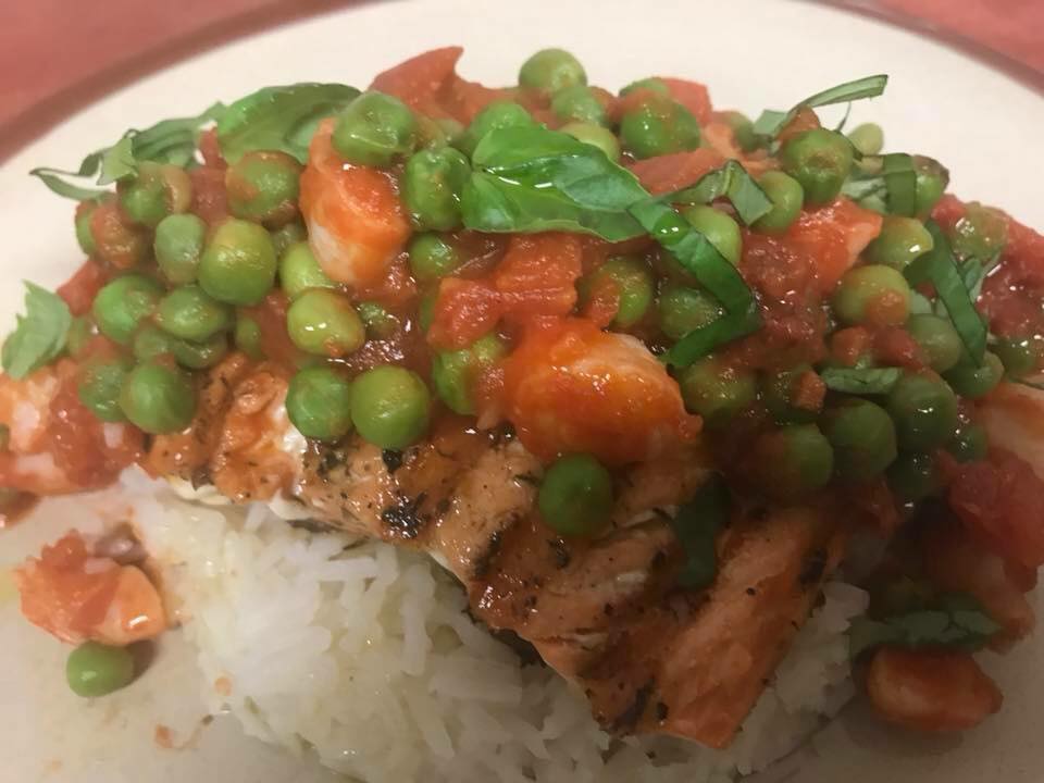 Order Norwegian-Style Salmon food online from Naslada Bistro store, Bowling Green on bringmethat.com