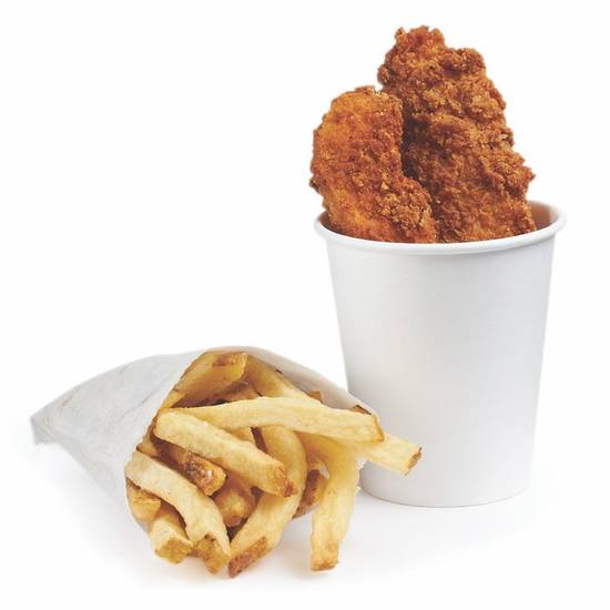 Order Kid's Crispy Chicken Tenders food online from Burger Lounge store, Campbell on bringmethat.com