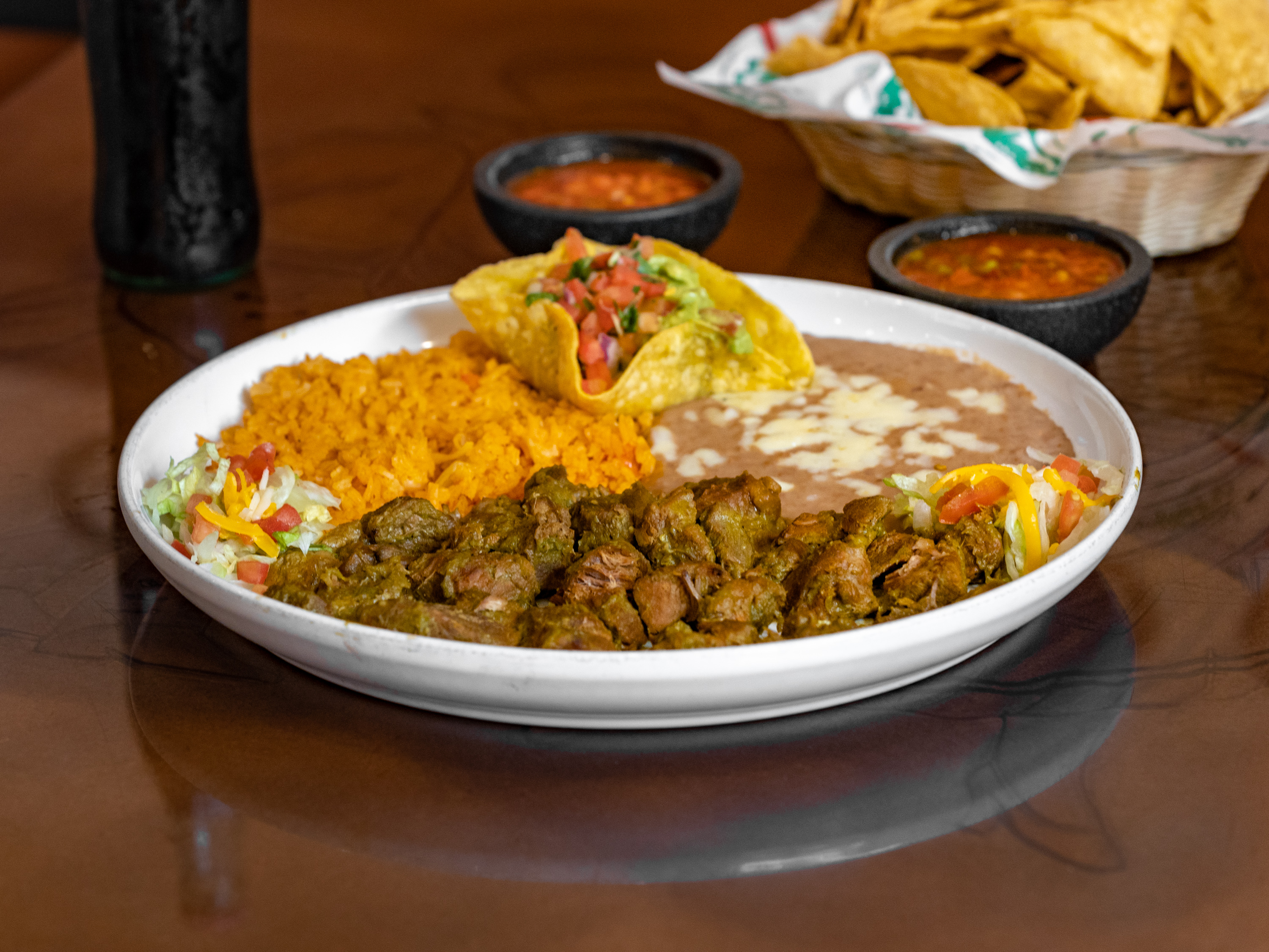Order #22. Steak Ranchero food online from Mi Tierra Family Mexican Restaurant store, Lincoln on bringmethat.com