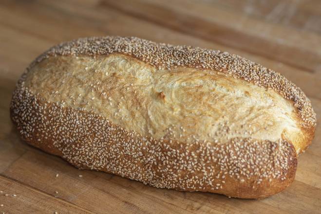 Order Golden Semolina Artisan Loaf food online from Give Thanks Bakery store, Rochester on bringmethat.com