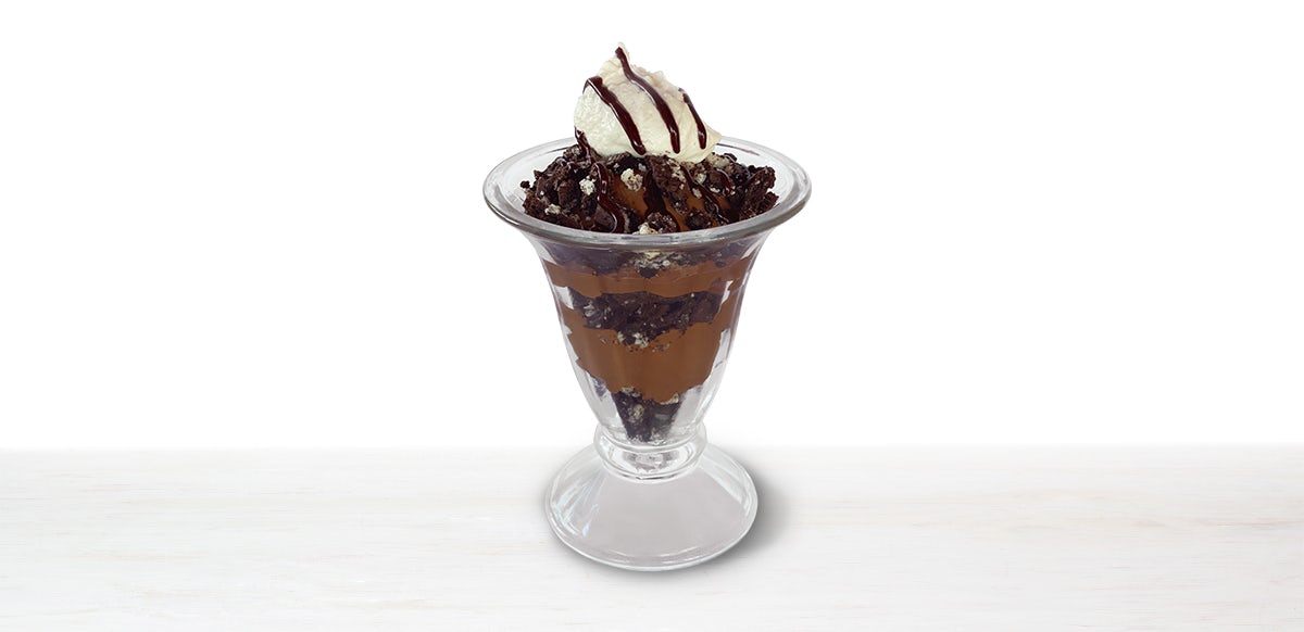 Order Chocolate Pudding Parfait food online from Veggie Grill store, El Segundo on bringmethat.com