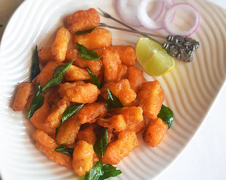 Order BABY CORN 65 food online from Aachi Indian Restaurant And Bakery store, Alpharetta on bringmethat.com