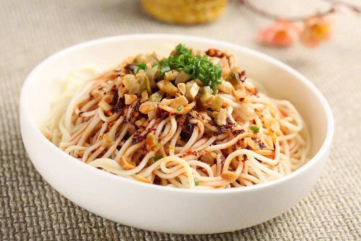 Order Szechwan Spicy Cold Noodle with Preserved Vegetable food online from Spice Workshop store, Centereach on bringmethat.com