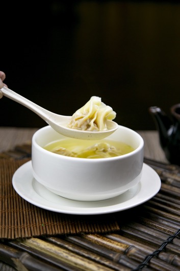 Order Chicken Wonton Soup food online from Blossom Asian Bistro store, Summit on bringmethat.com