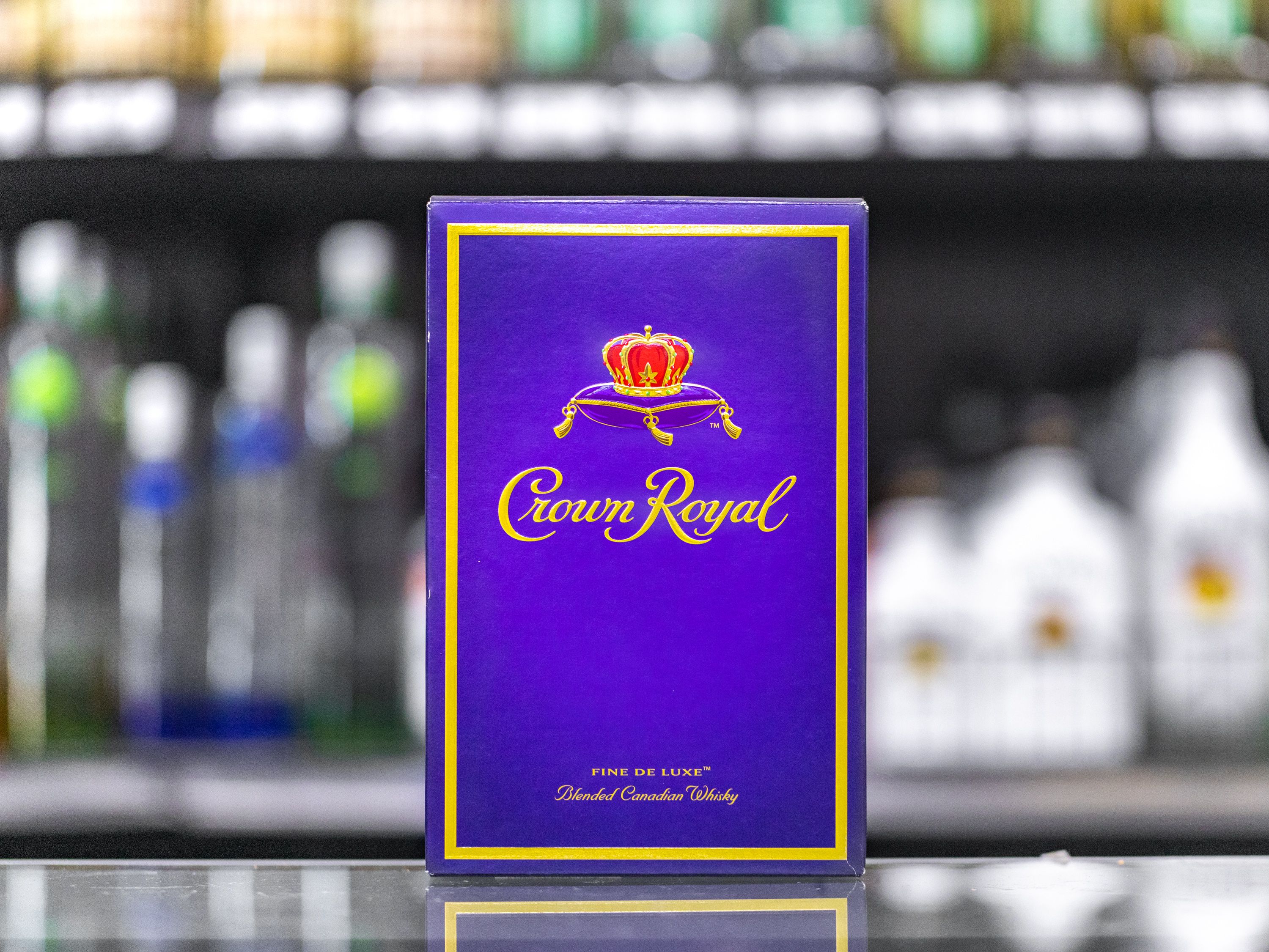 Order Crown Royal Deluxe Whiskey  food online from Eagle Liquor Beer & Wine Market store, Los Angeles on bringmethat.com