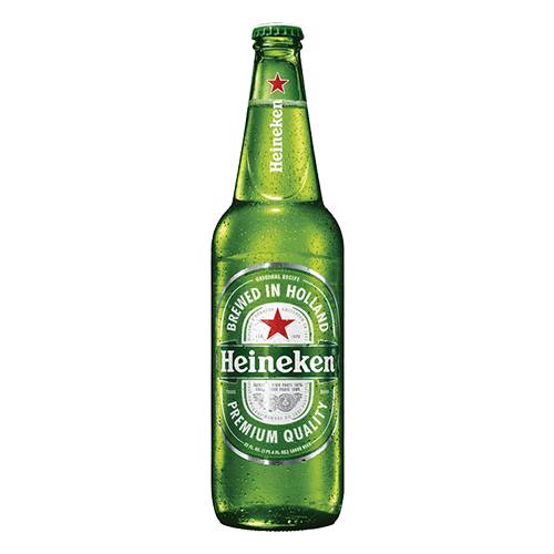 Order Heineken Bottles - 24 oz Bottle/Single food online from Bottle Shop & Spirits store, Los Alamitos on bringmethat.com
