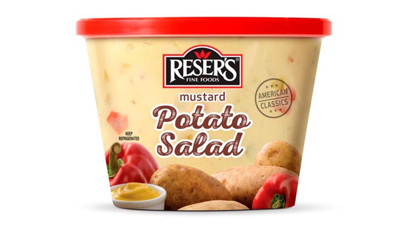 Order Mustard Potato Salad, 16 oz. food online from Save Mart Supermarket store, Visalia on bringmethat.com