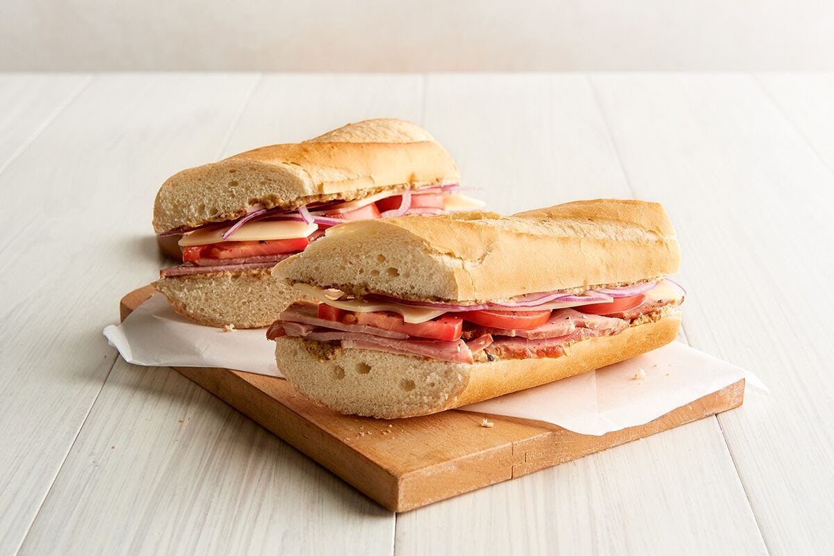 Order Carved Ham & Swiss food online from Corner Bakery Cafe store, Chicago on bringmethat.com