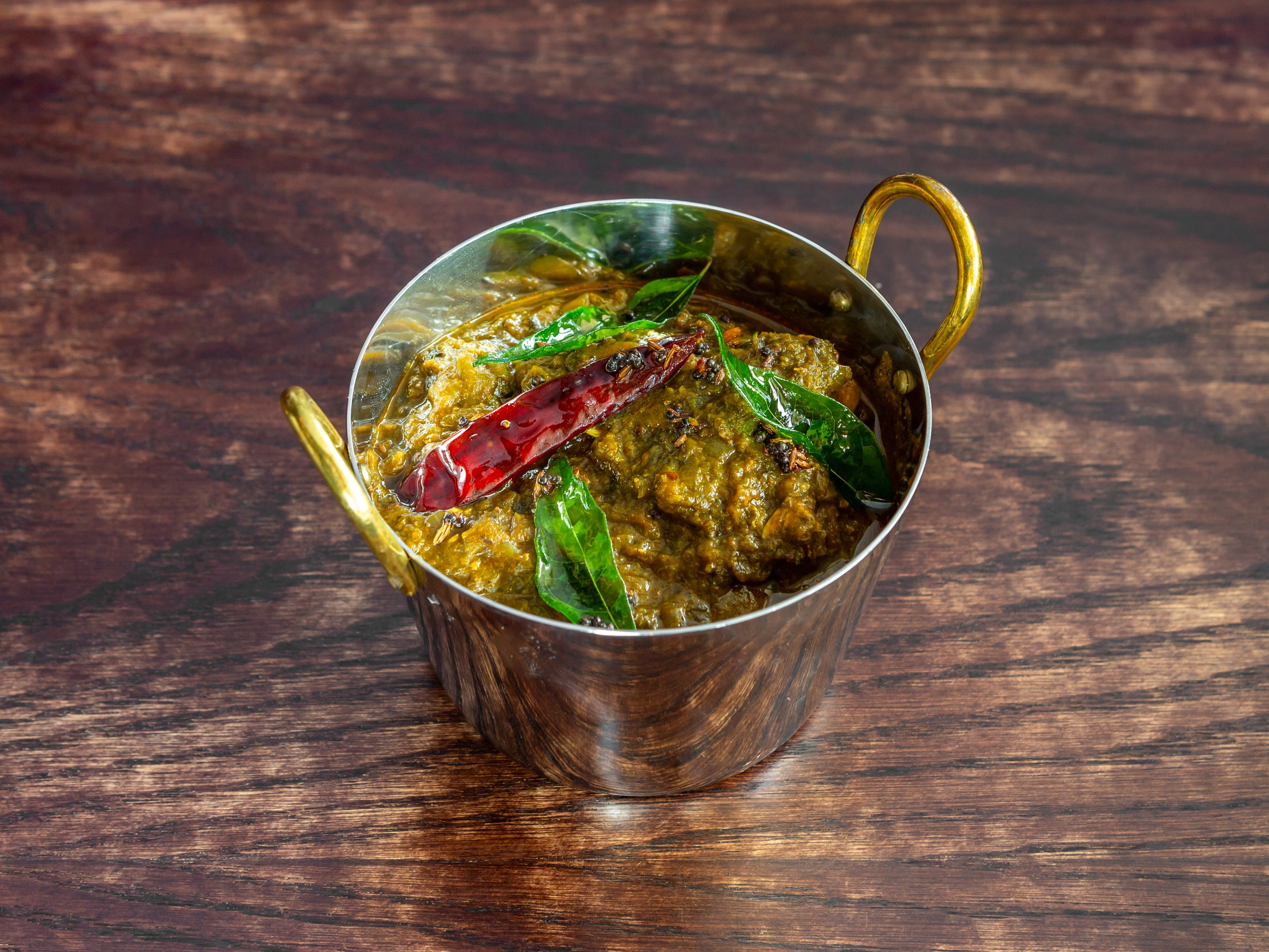 Order Gongura Chicken Curry food online from 1947 Norwood store, Norwood on bringmethat.com