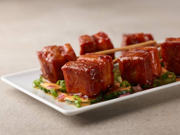Order Korean Pork Belly Pops  food online from Smokey Bones store, Lansing on bringmethat.com
