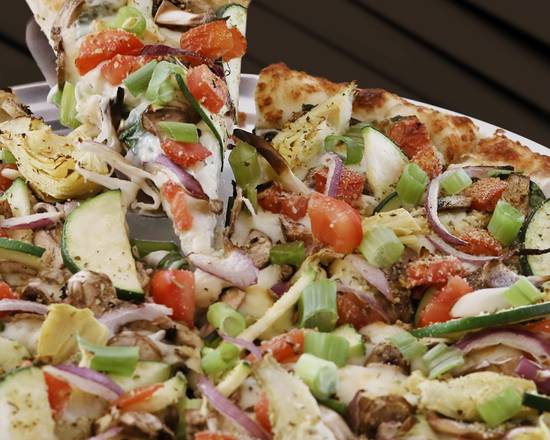 Order Large Gourmet Veggie Pizza food online from Round Table Pizza store, Apple Valley on bringmethat.com