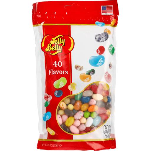 Order Jelly Belly Pouch 40 Flavors (9.85 OZ) 86651 food online from Bevmo! store, Chico on bringmethat.com