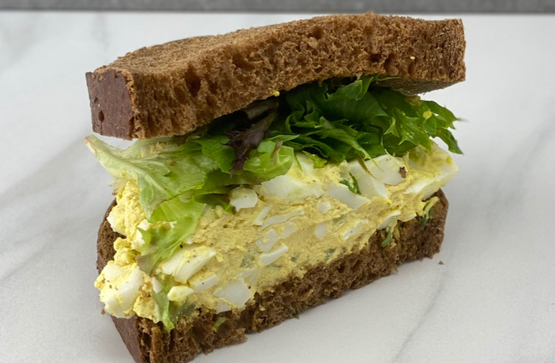 Order Egg Salad Sandwich food online from Rolling Pin Cafe store, Westwood on bringmethat.com