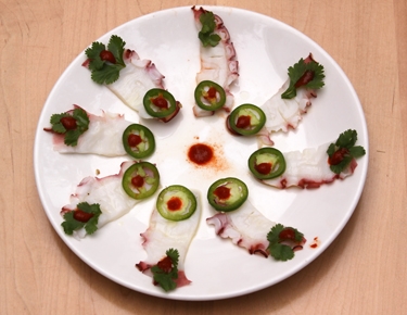Order RAZOR OCTOPUS food online from Sushi Zushi store, Dallas on bringmethat.com