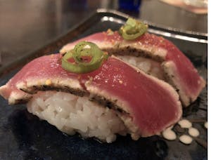 Order Pepper Tuna food online from Sake House store, Beaver Dam on bringmethat.com
