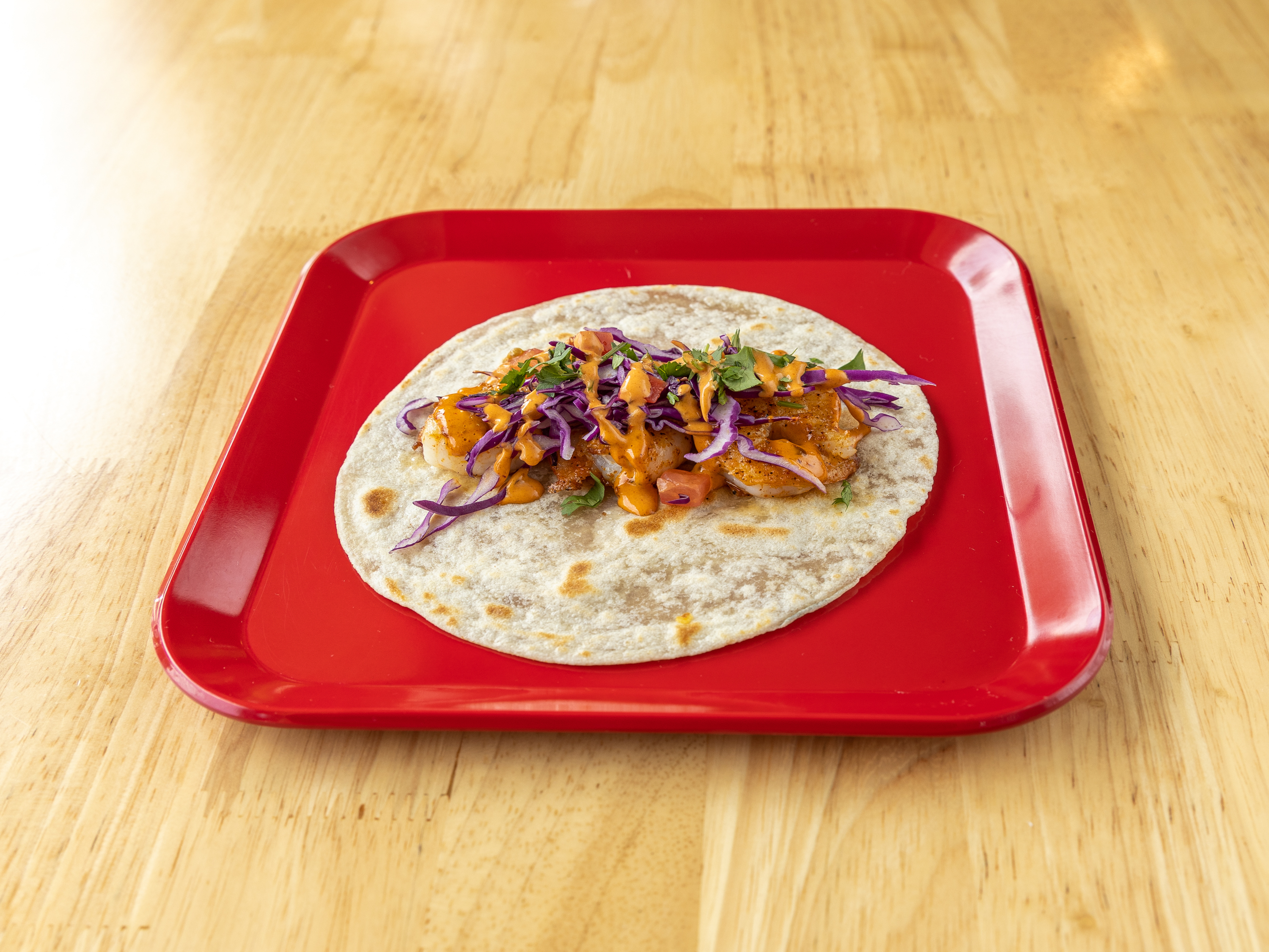 Order Gulf Shrimp Taco food online from Taco Nation store, Spring on bringmethat.com