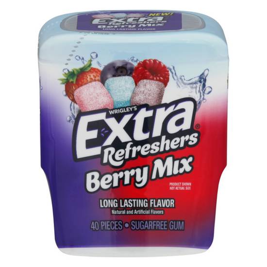 Order Extra Refreshers Gum - Berry Mix food online from IV Deli Mart store, Goleta on bringmethat.com