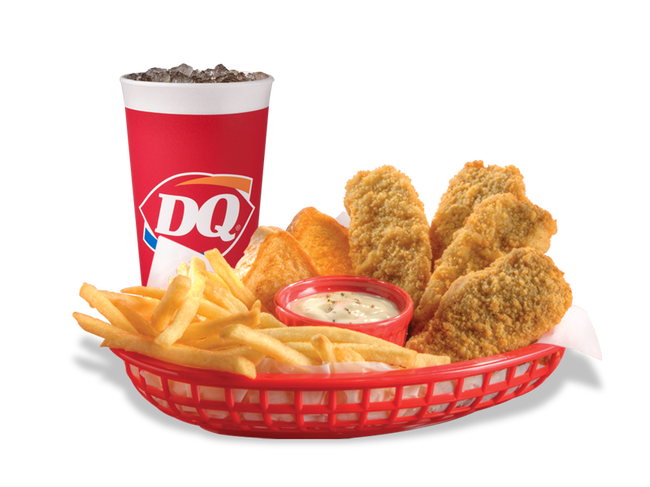 Order Steak Finger Country Basket® (4 Pieces) Combo food online from Dairy Queen store, Bryan on bringmethat.com