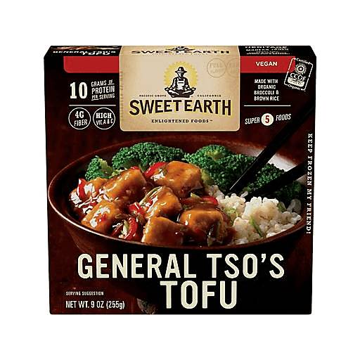 Order Sweet Earth General Tso's Tofu Frozen Bowl  (9 OZ) 40605 food online from Bevmo! store, Pasadena on bringmethat.com