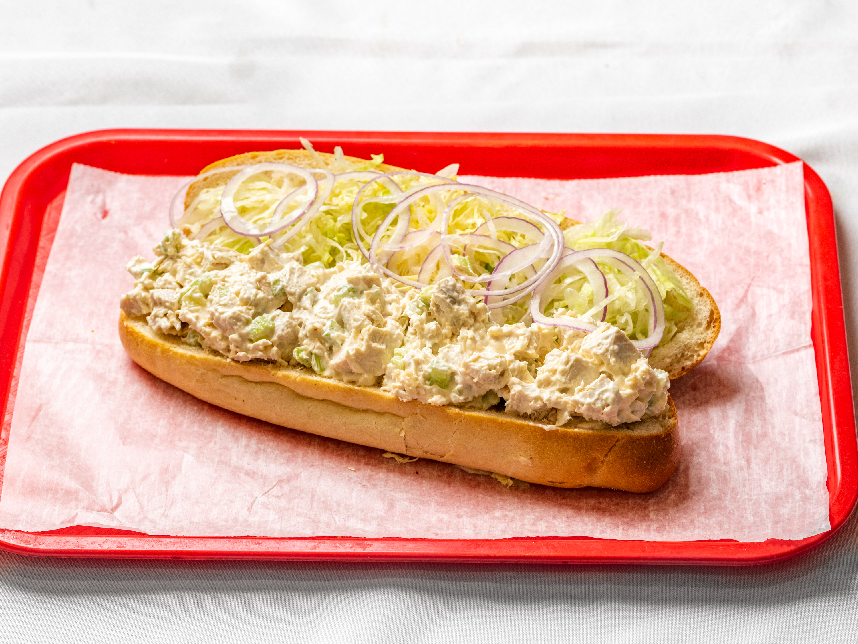 Order Chicken Salad Sandwich food online from Pequannock Deli store, Pequannock Township on bringmethat.com