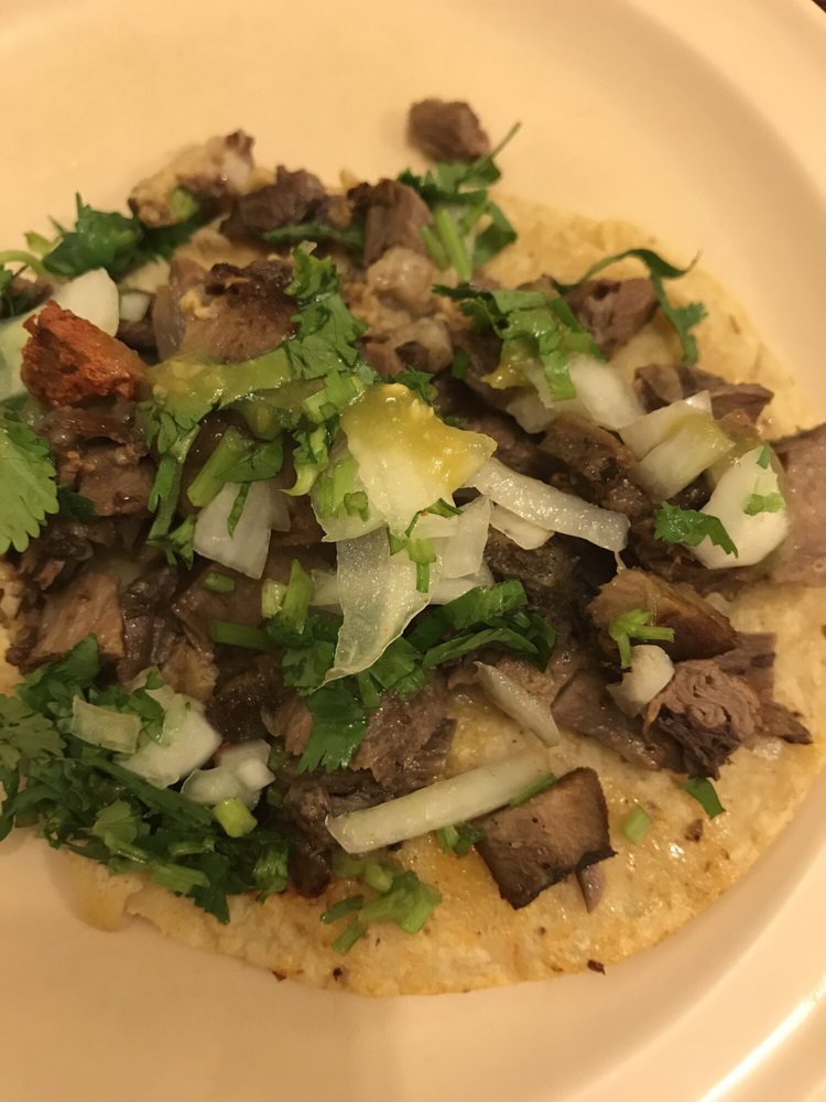 Order Lengua Taco food online from Pueblo Nuevo store, Chicago on bringmethat.com