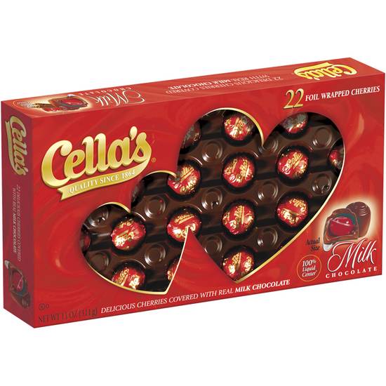 Order Cella's Milk Chocolate Cherries, 11 oz - 22 ct food online from Rite Aid store, Riverside on bringmethat.com