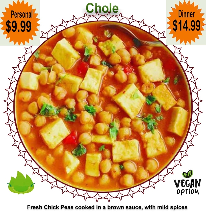 Order L-Chole food online from Dakshin Indian Bistro - N Hamilton Rd store, Columbus on bringmethat.com