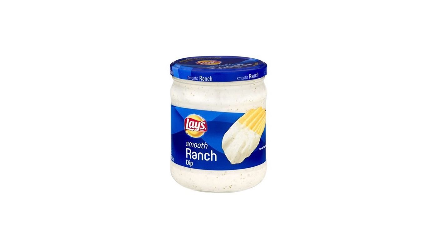 Order Lay's Creamy Ranch Dip 15oz food online from Extramile store, San Bernardino on bringmethat.com