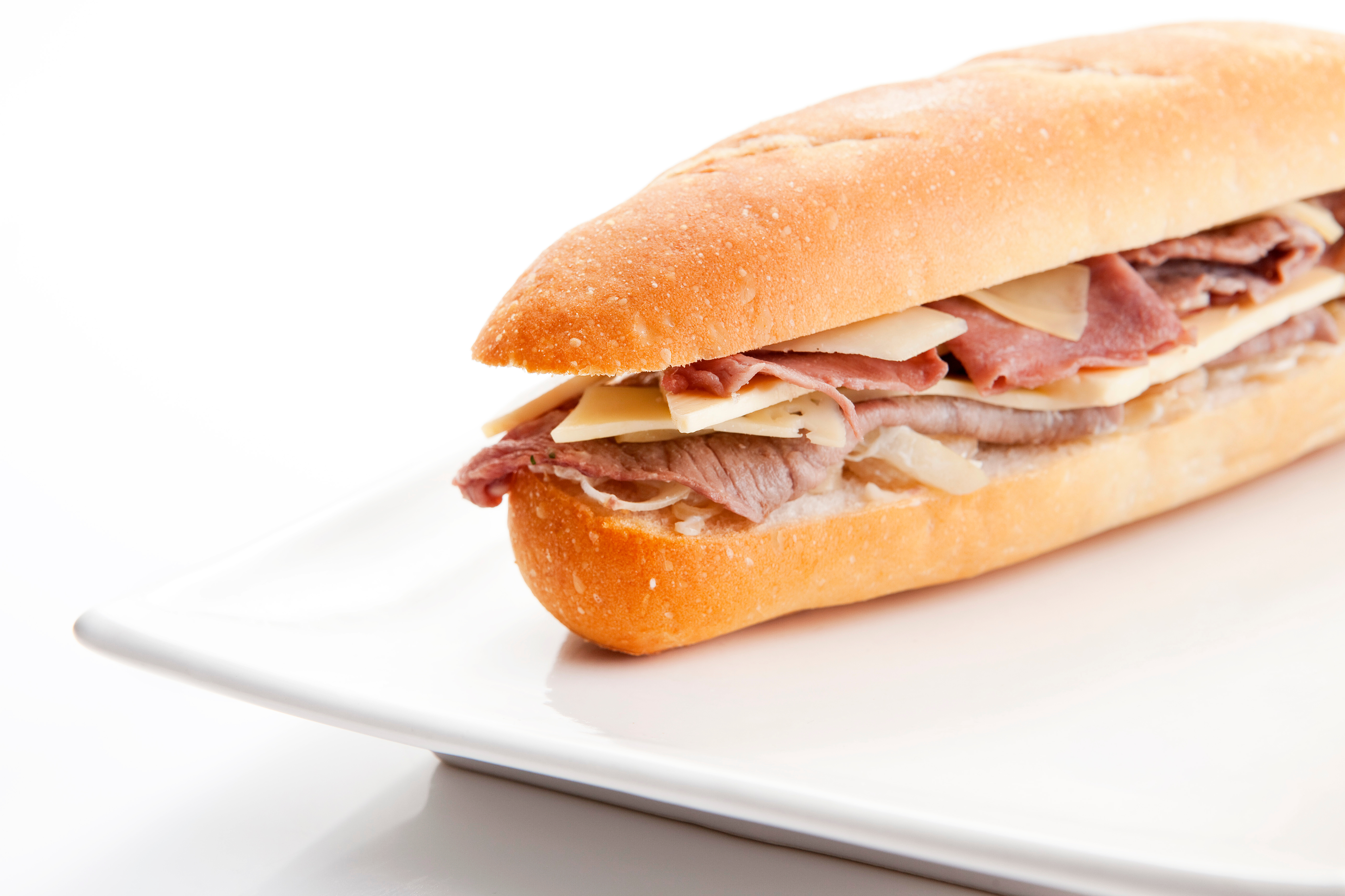 Order Roast Beef Sub food online from Primo Pizzeria store, Ballston Spa on bringmethat.com