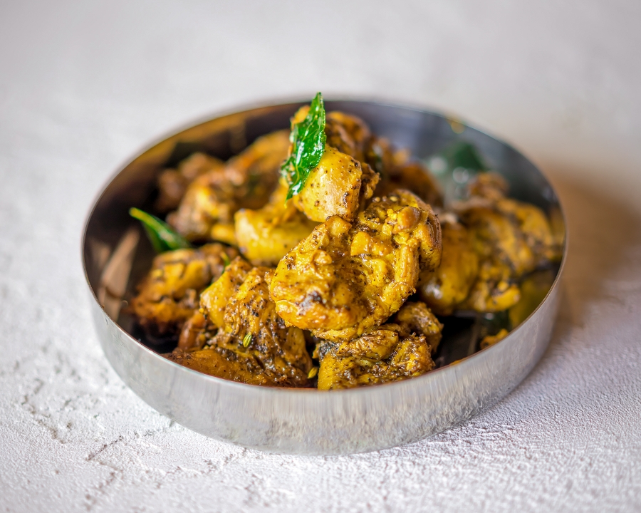 Order Chettinad Chicken Pepper Fry food online from Southern Spice store, San Mateo on bringmethat.com