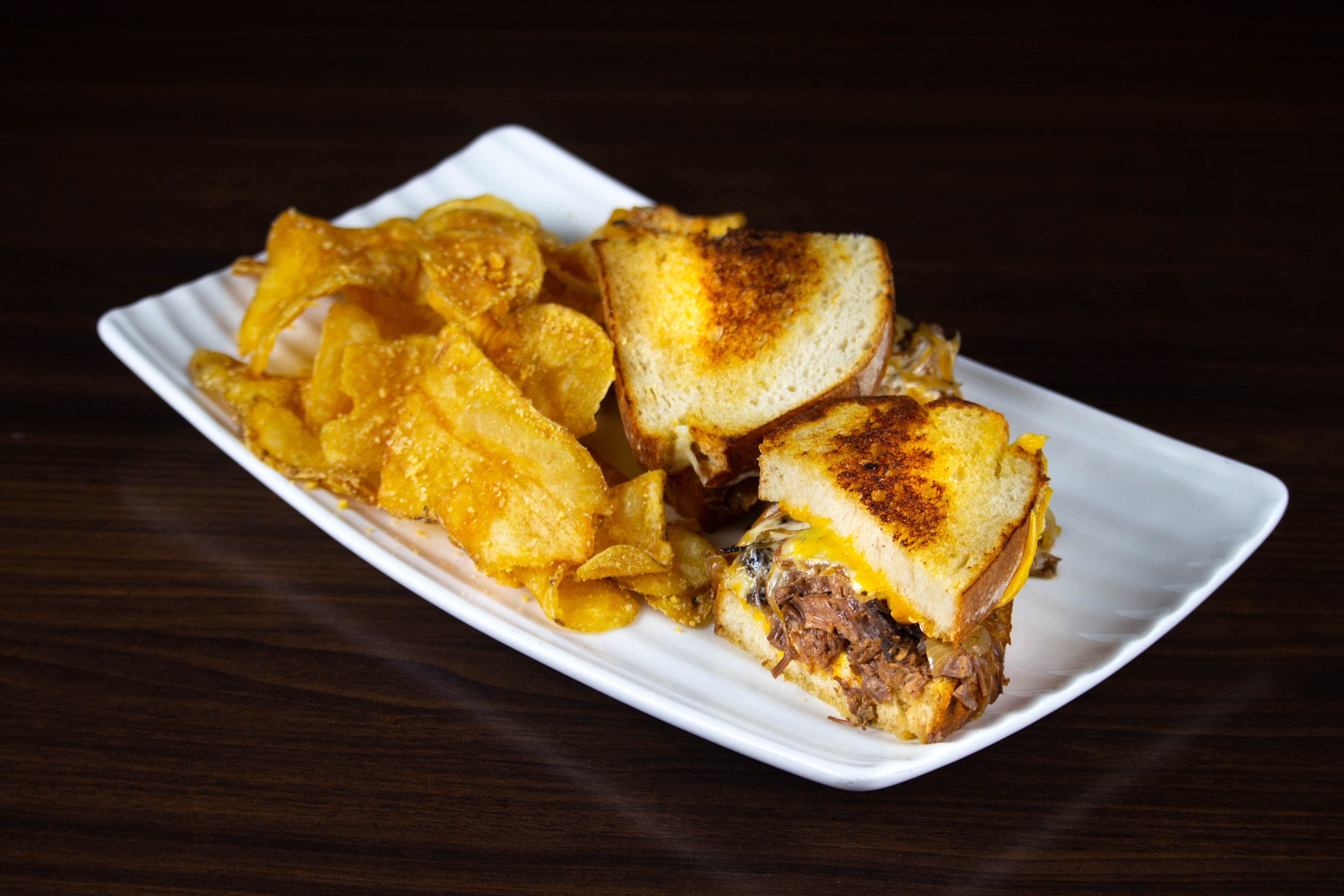 Order Beef Brisket Grilled Cheese food online from Peppercorns store, Worcester on bringmethat.com