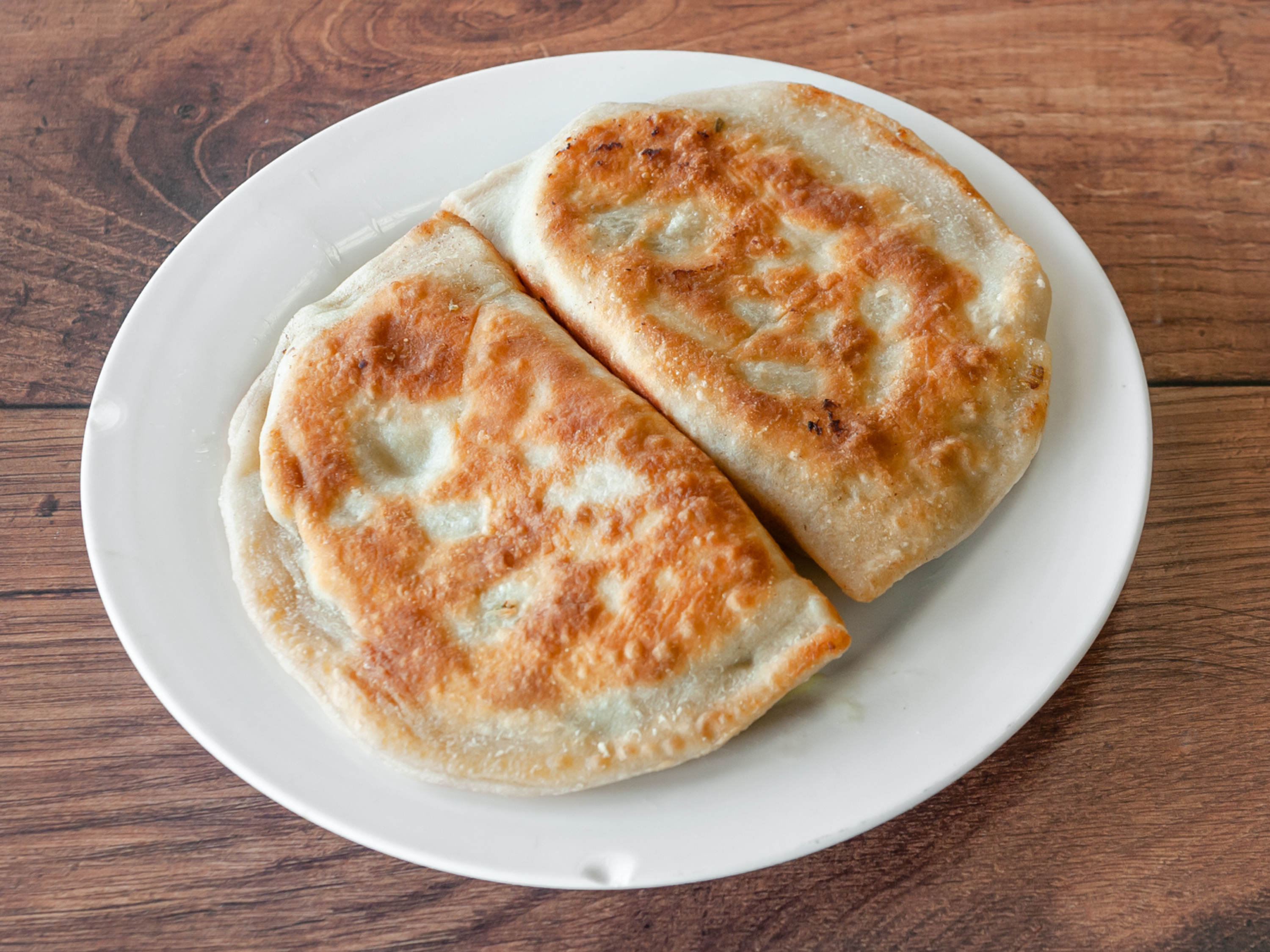 Order Pan Fried Chive Pie（韭菜盒子） food online from Asj Restaurant store, San Jose on bringmethat.com