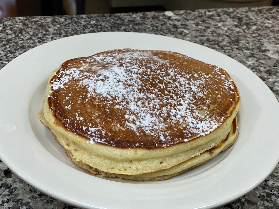 Order 2 BUTTERMILK PANCAKES food online from Meeting Street Cafe store, Providence on bringmethat.com