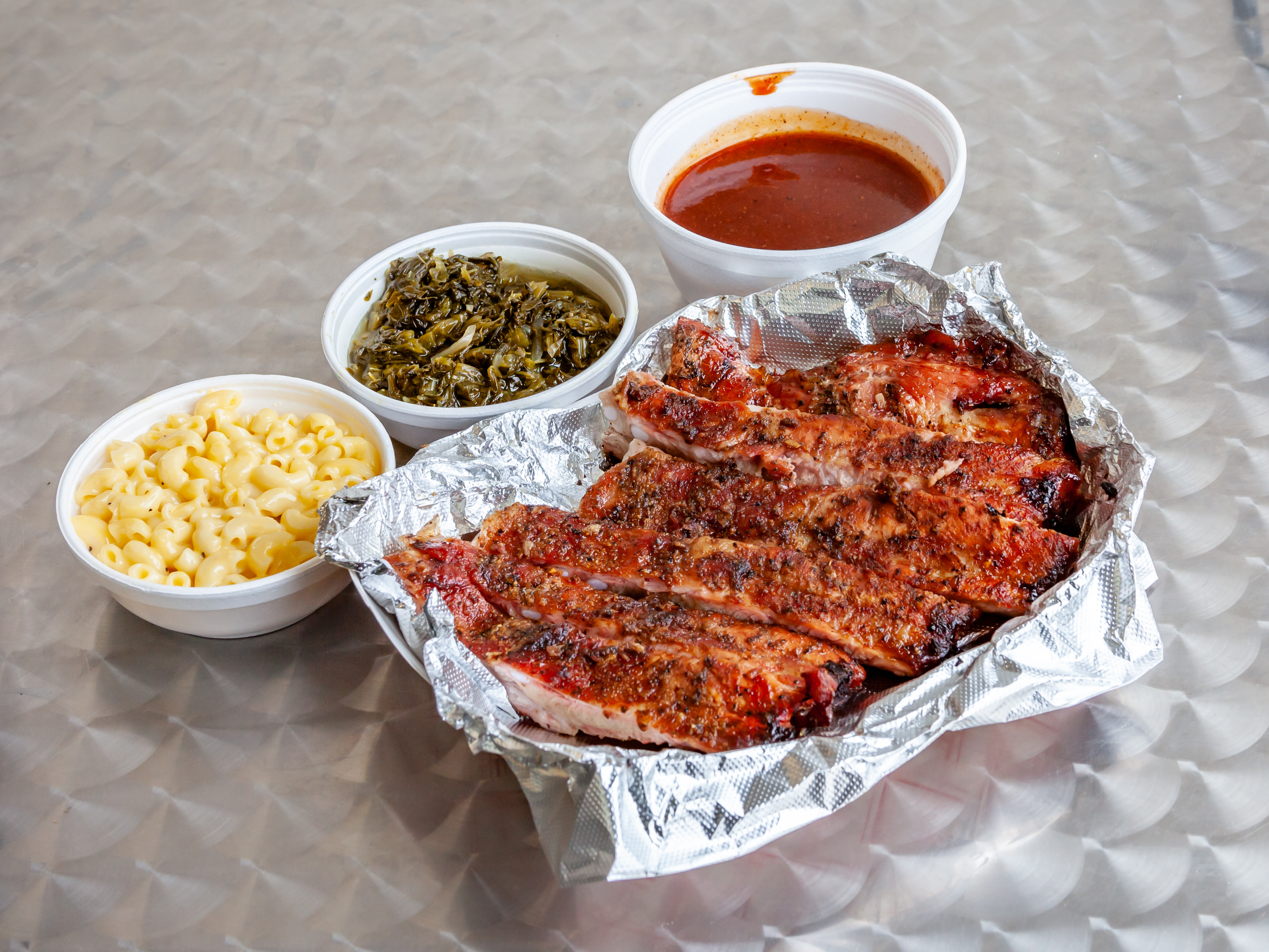 Order Ribs Dinner food online from Kansas City Barbecue Pit store, Decatur on bringmethat.com