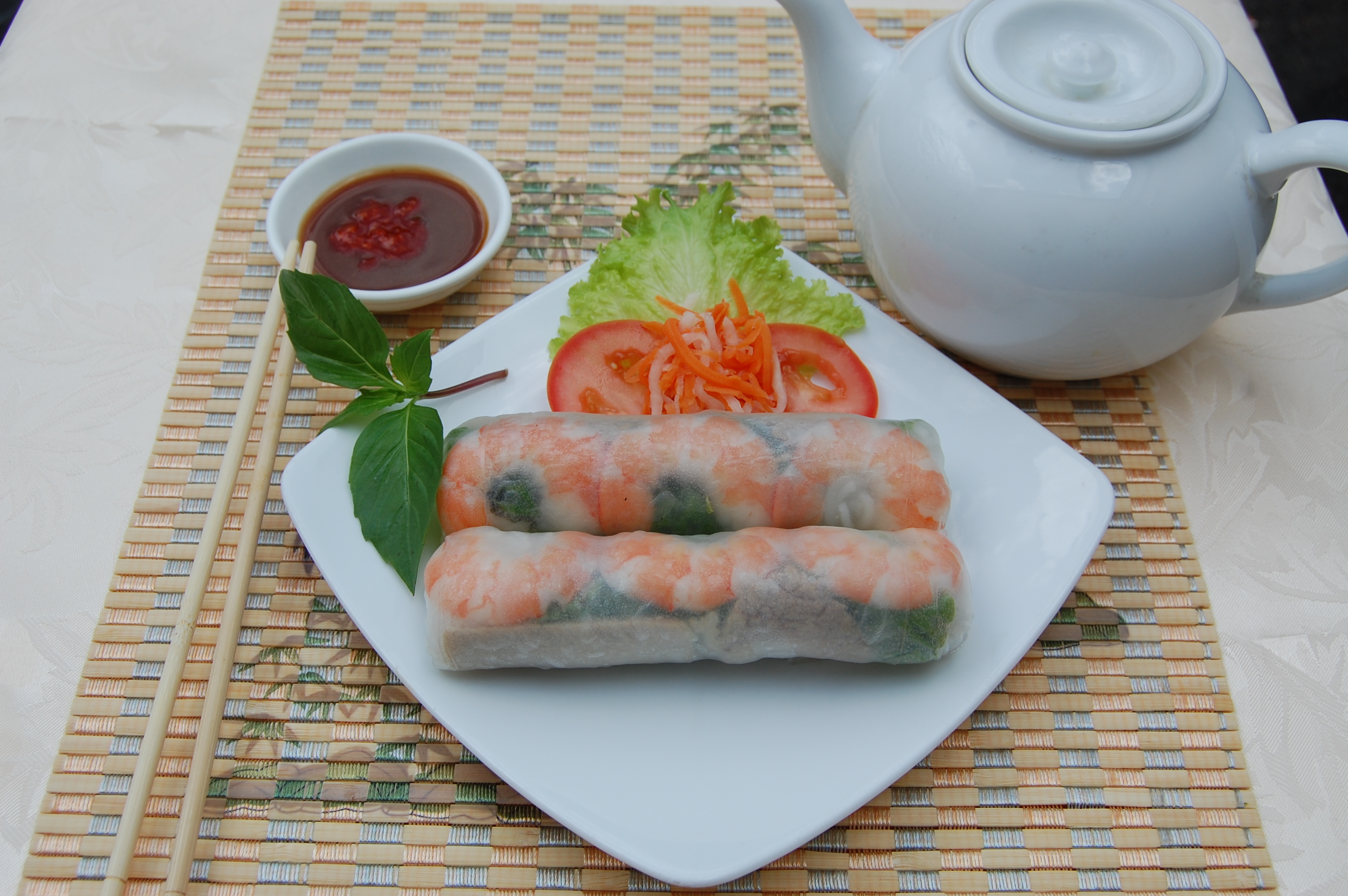 Order A10. Spring Roll with Shrimp and Pork food online from Viet Cuisine store, Newnan on bringmethat.com
