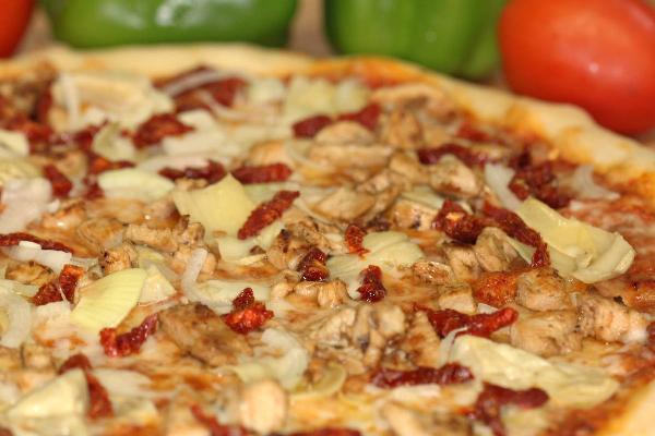 Order Positano Chicken Pizza food online from North End Pizza store, Los Angeles on bringmethat.com