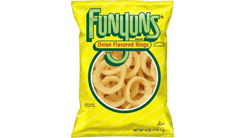 Order Funyuns Onion Flavored Rings 6 Oz food online from Valero Food Mart store, Murrayville on bringmethat.com