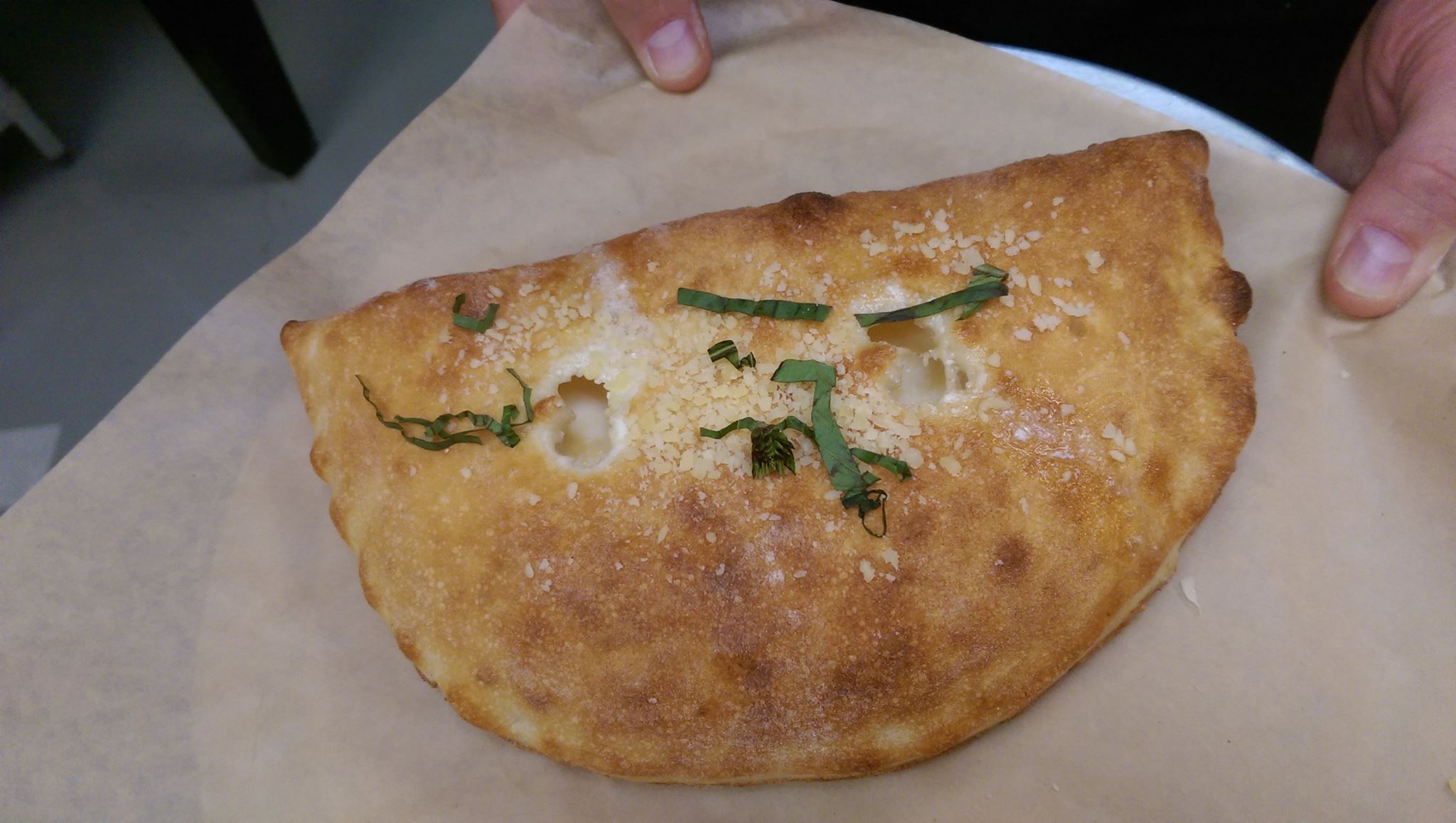 Order Brooklyn Calzone food online from Flippin' Pizza store, Reston on bringmethat.com