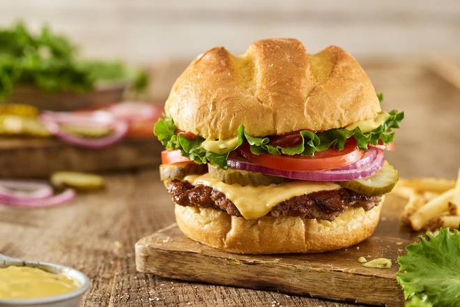 Order CLASSIC SMASH® BURGER food online from Smashburger store, Colonie on bringmethat.com