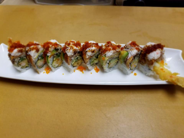 Order Dragon Roll food online from Joy Sushi store, Mountain View on bringmethat.com