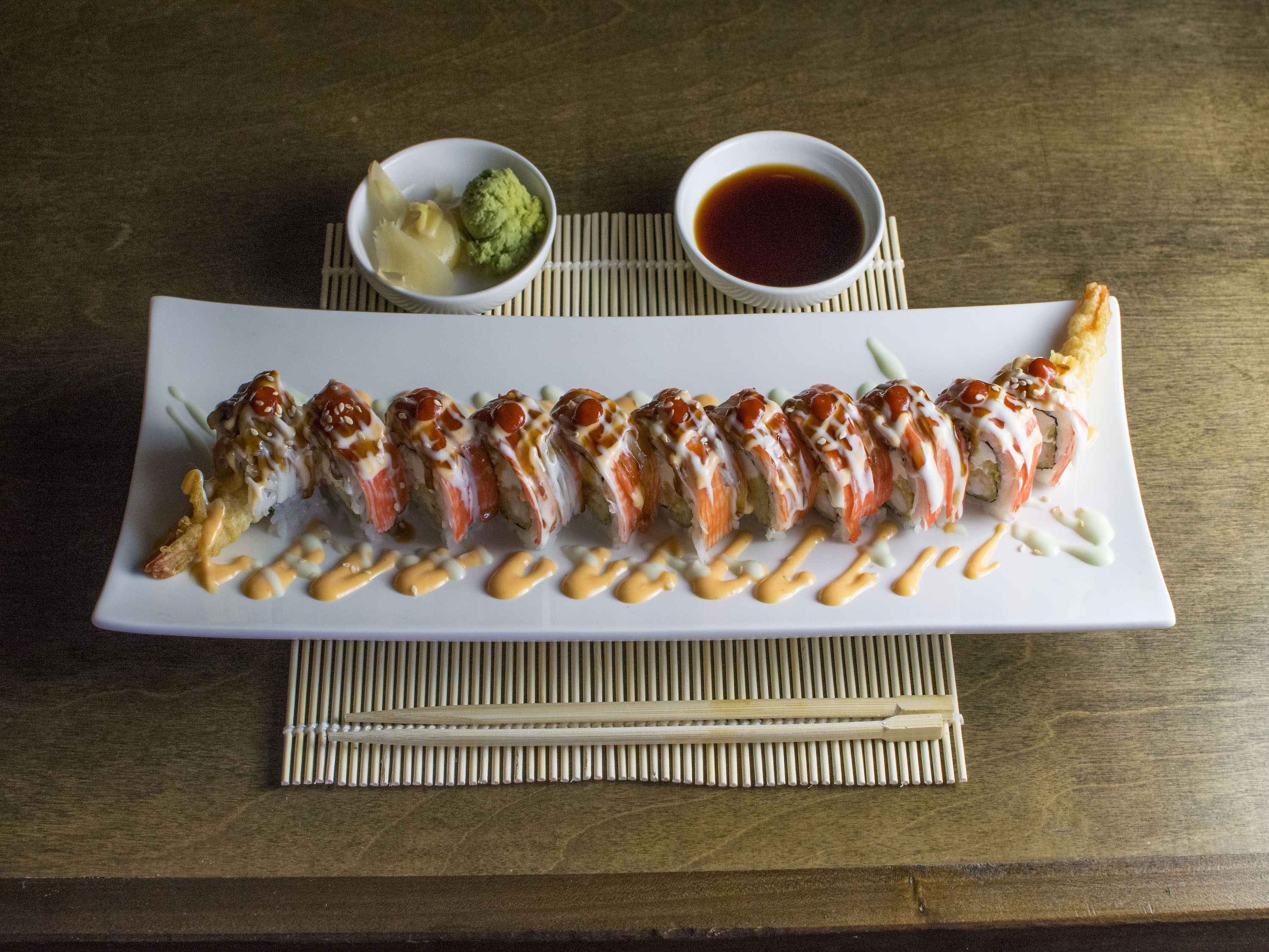 Order Temptation Roll food online from Edohana Sushi store, Fort Worth on bringmethat.com